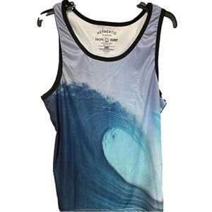 PACIFIC SURF By EXIST TANK w/Wave  SZ LG NWOT